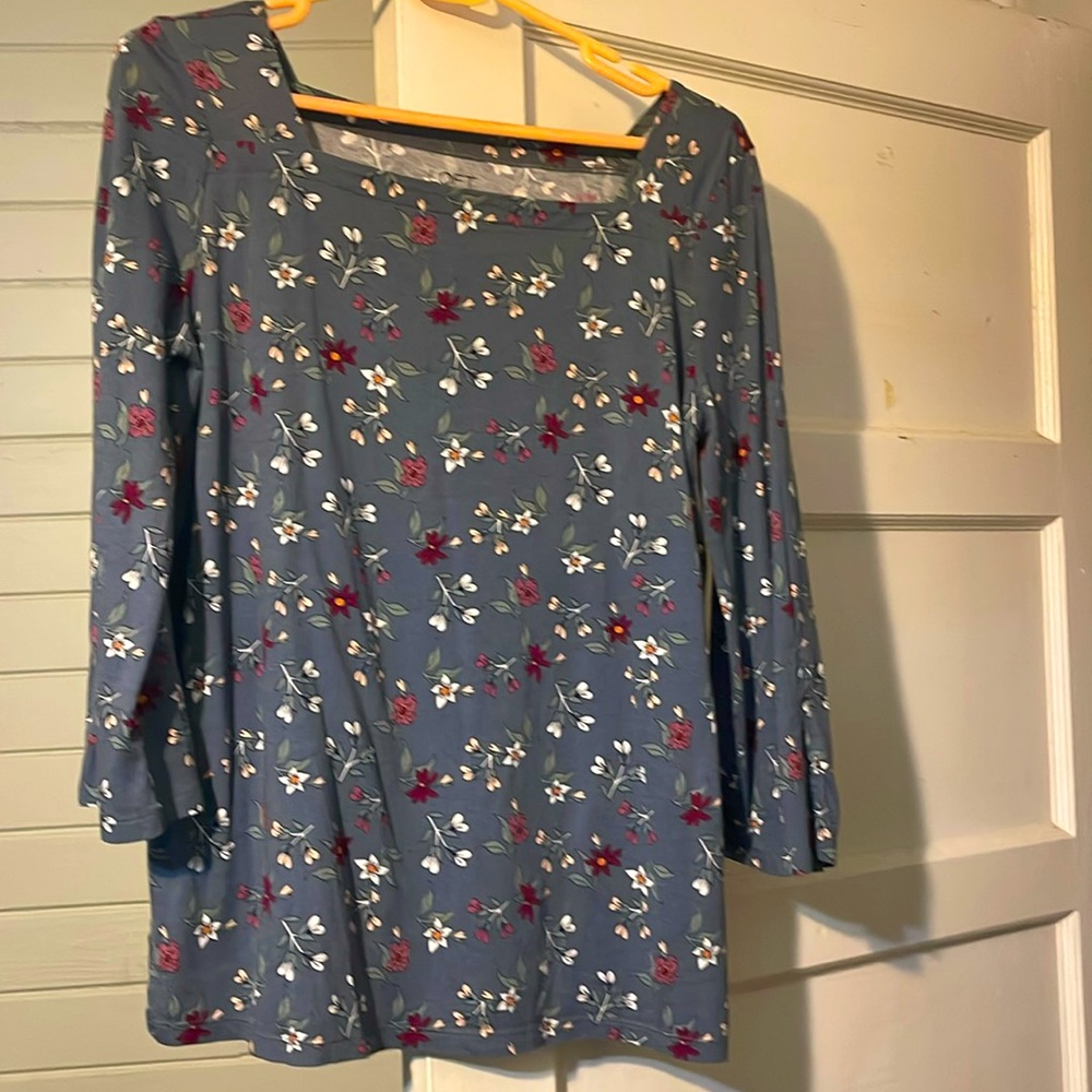 Medium Loft shirt with flared sleeve